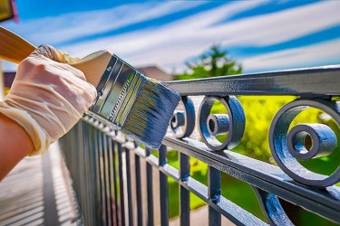 Bahçe Kapısı ve Metal Yüzey Boya Hizmeti